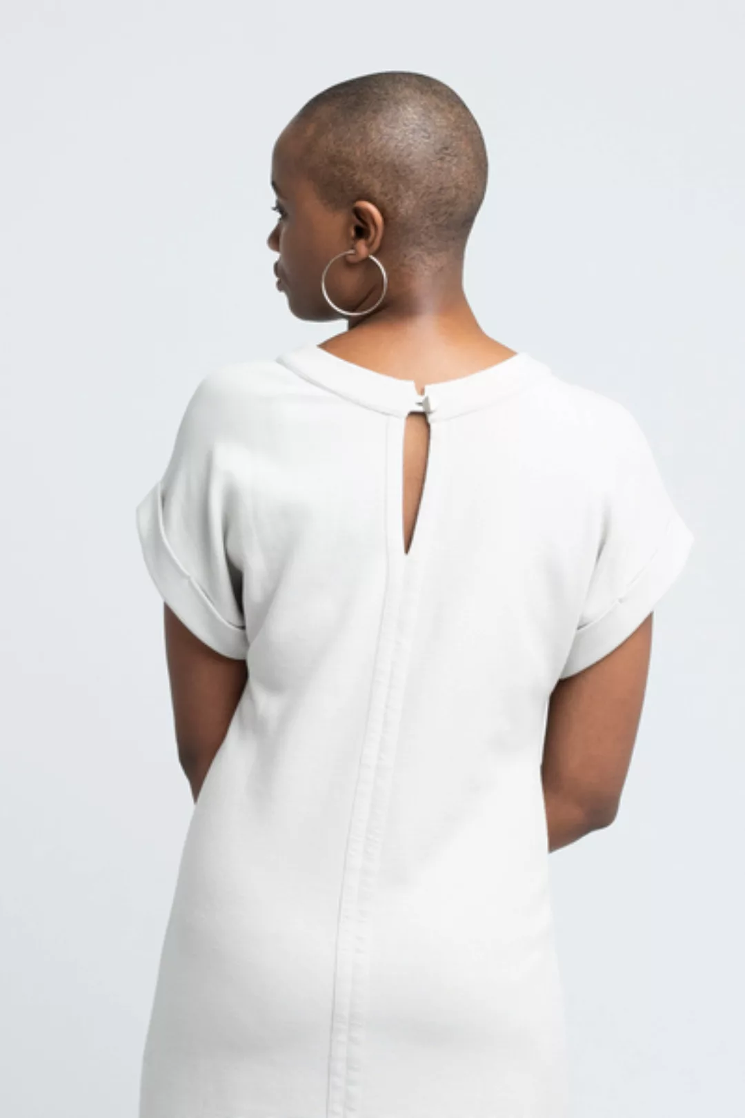Camille - Damen Kleid In Rippoptik Aus Bio-baumwolle günstig online kaufen