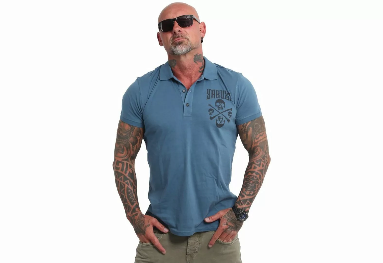 YAKUZA Poloshirt Legion günstig online kaufen