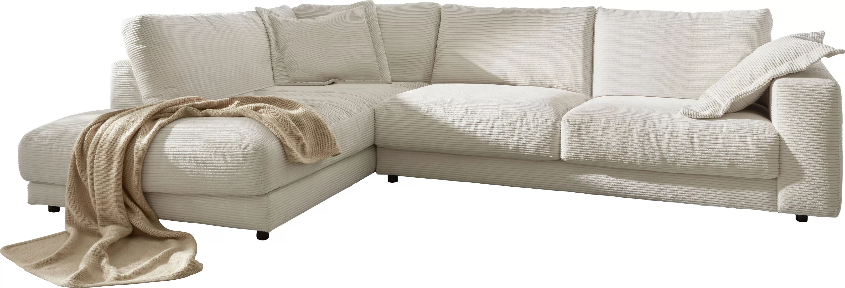 3C Candy Ecksofa "Enisa XXL B/T/H: 325/224/85 cm L-Form", Kuschelig, gemütl günstig online kaufen