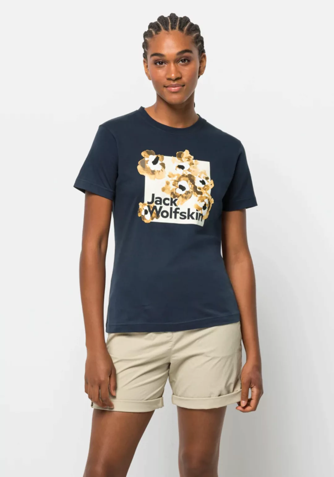 Jack Wolfskin T-Shirt "FLORELL BOX T W" günstig online kaufen