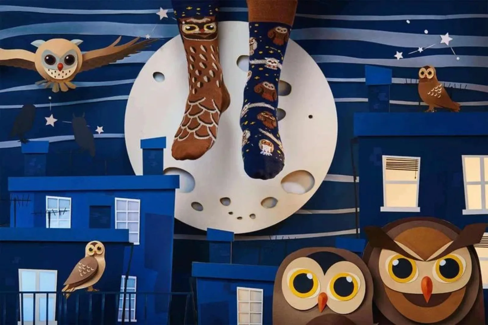 Many Mornings Socken Owly Moly - Größe 39-42 günstig online kaufen