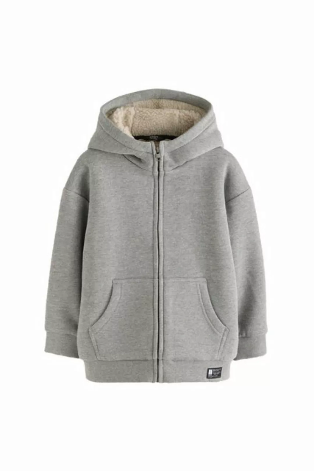 Next Kapuzenfleecejacke Kapuzenjacke mit Fleece-Futter (1-St) günstig online kaufen