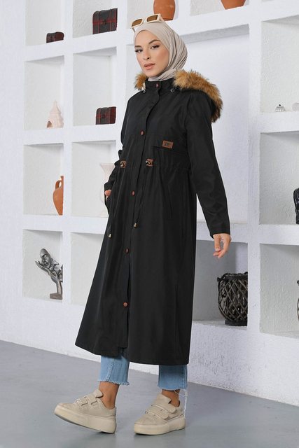 MODAMİHRAM Winterjacke Schnürdetail Jacke günstig online kaufen