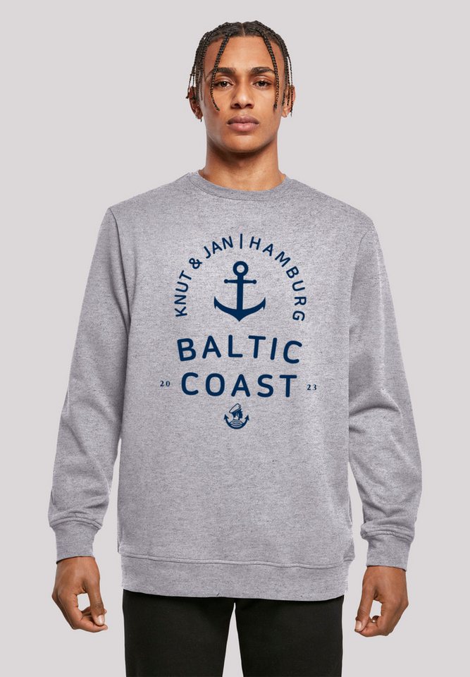 F4NT4STIC Kapuzenpullover Ostsee Logo Knut & Jan Hamburg Print günstig online kaufen