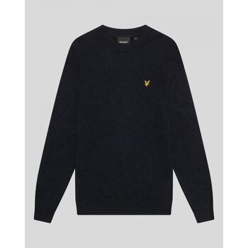 Lyle & Scott  Pullover KN2114V LAMBSWOOL BLEND CREW-Z56 DARK NAVY MARL günstig online kaufen