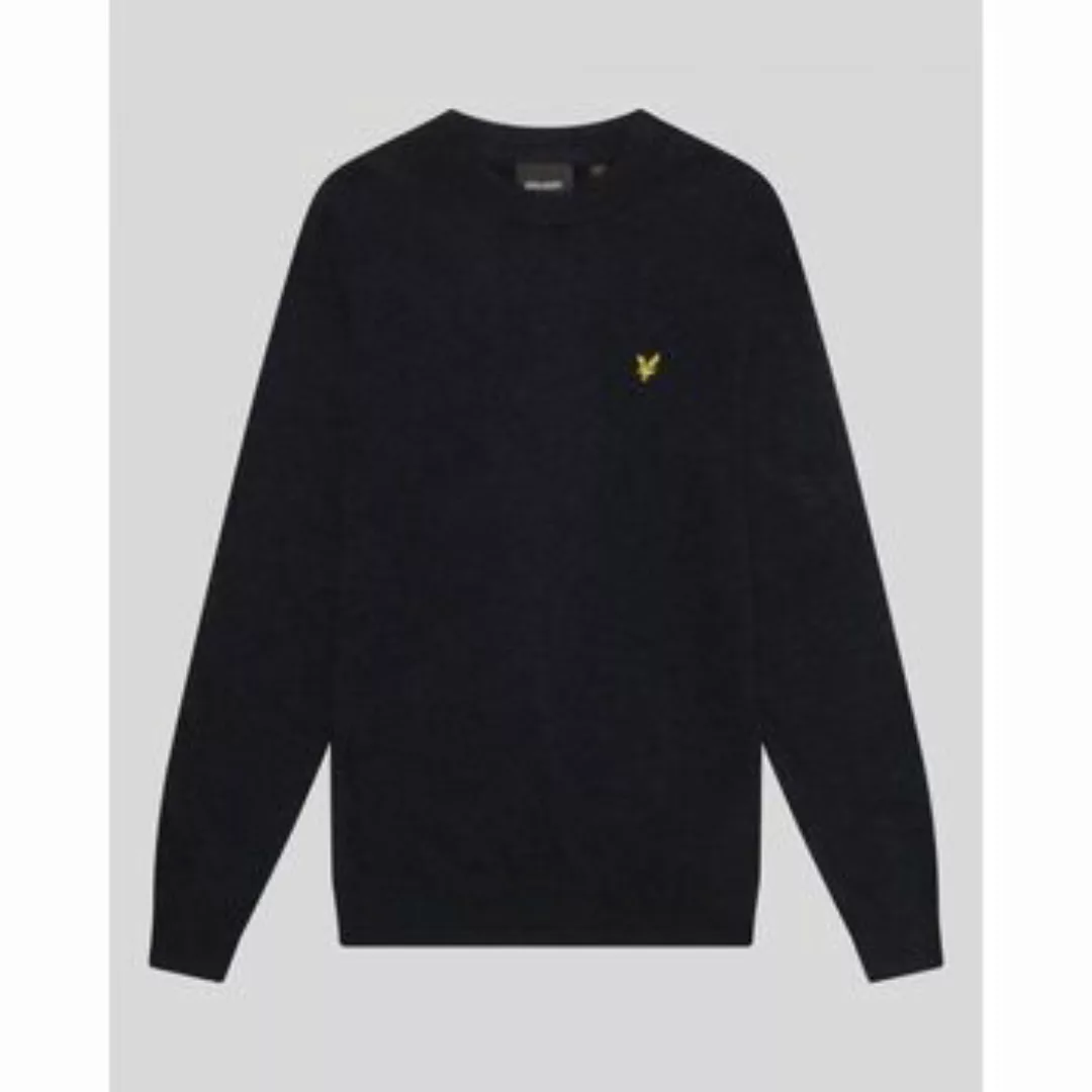 Lyle & Scott  Pullover KN2114V LAMBSWOOL BLEND CREW-Z56 DARK NAVY MARL günstig online kaufen