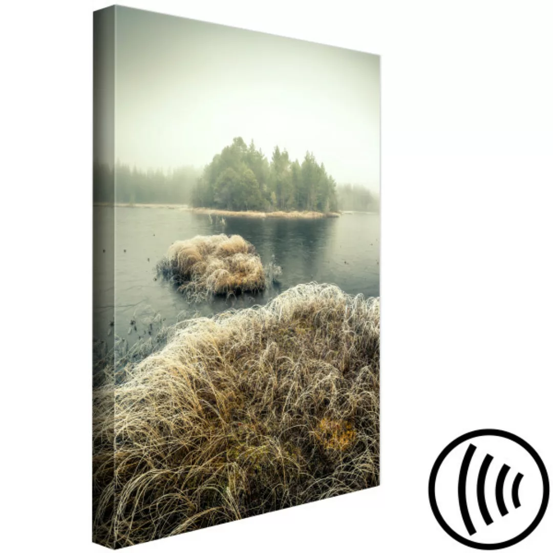 Leinwandbild Autumn in the Wetlands (1 Part) Vertical XXL günstig online kaufen