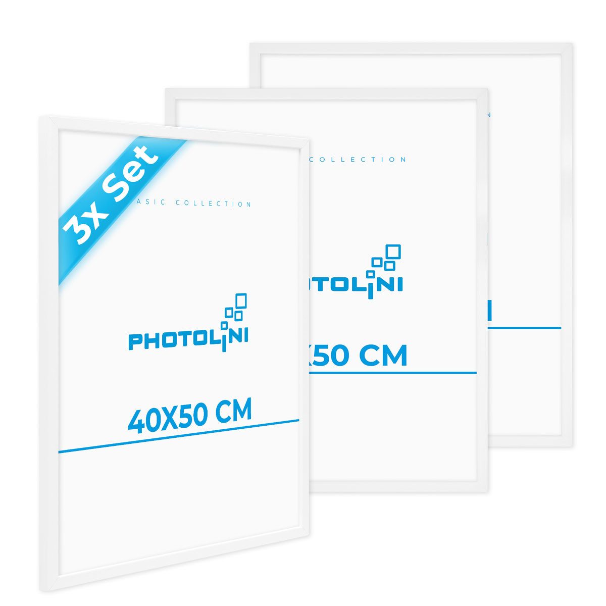 PHOTOLINI Bilderrahmen 3er Set, stabiles MDF-Holz, günstig online kaufen