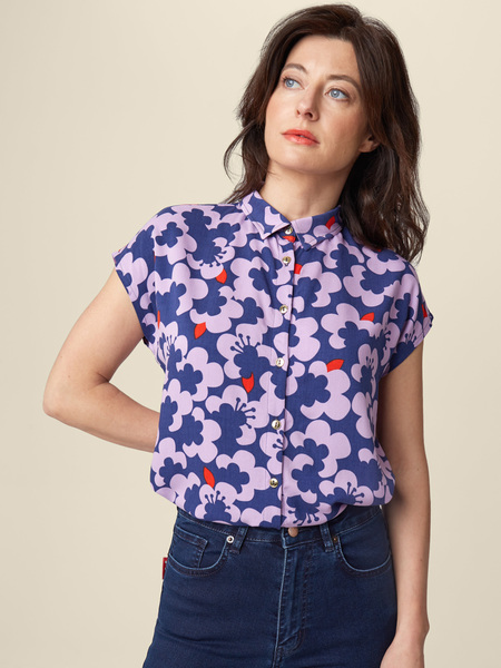 Frauen Hemdbluse Aus Ecovero Viskose „And Now?“ günstig online kaufen