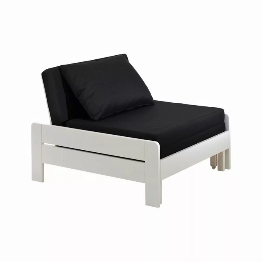 Kindermöbel 24 Multimediabett Sesselbett Florin inkl Lattenrost + Sitzkisse günstig online kaufen