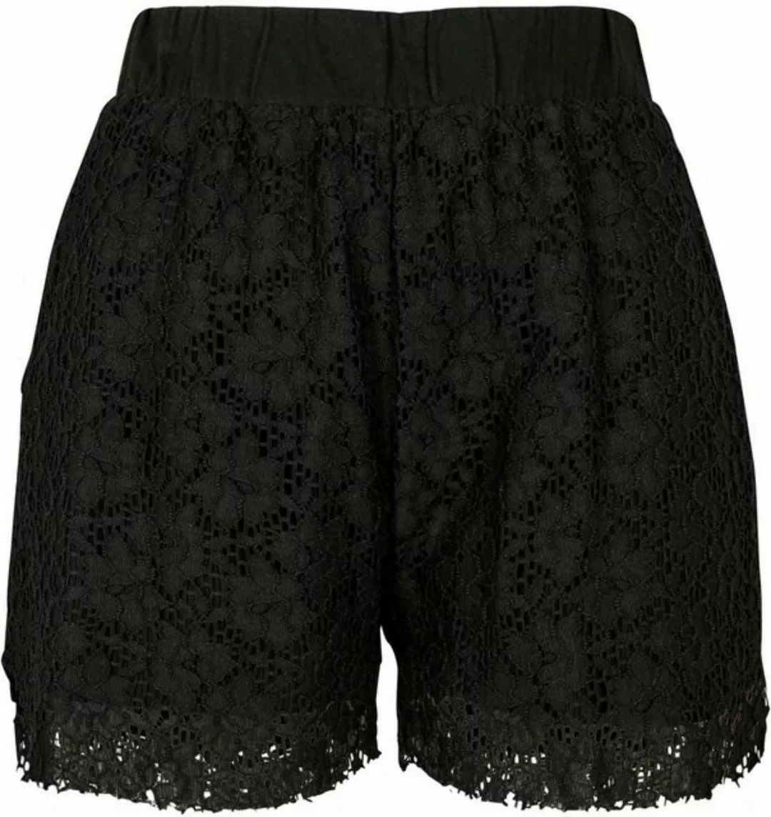 URBAN CLASSICS Stoffhose Damen Ladies Laces Shorts (1-tlg) günstig online kaufen