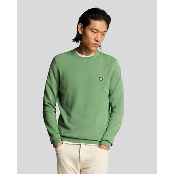 Lyle & Scott  Pullover KN2136V COTTON CREW-X576 SMOKE GREEN günstig online kaufen