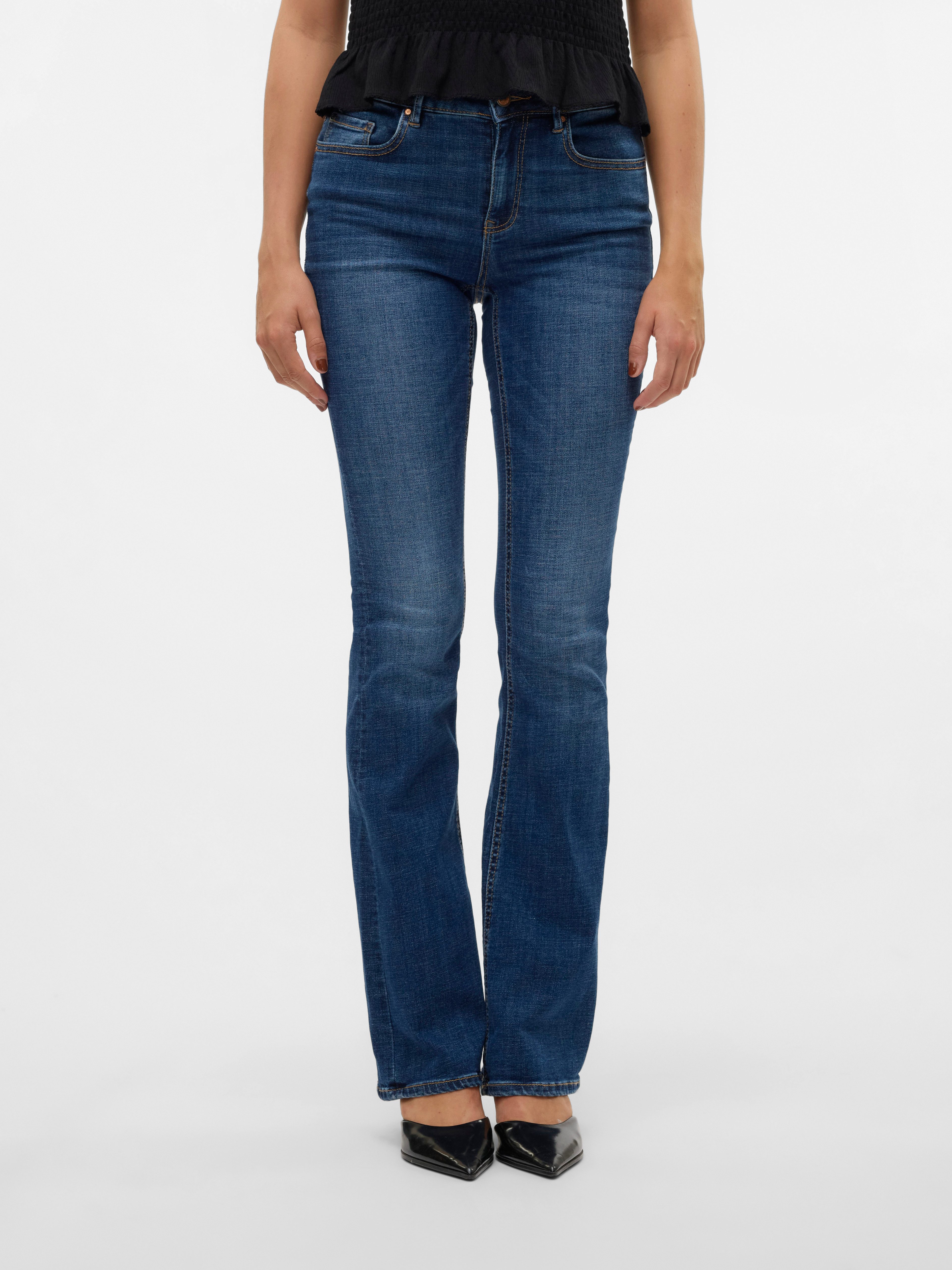 Vero Moda Bootcut-Jeans VMFLASH MR FLARED günstig online kaufen