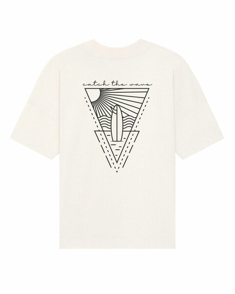 Catch The Wave Oversize Unisex Premium Shirt günstig online kaufen