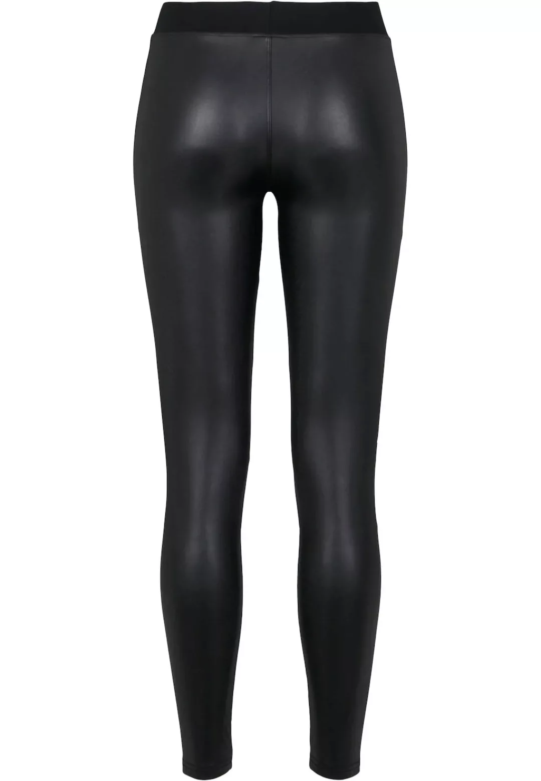 URBAN CLASSICS Leggings "Urban Classics Damen Ladies Fake Leather Tech Legg günstig online kaufen