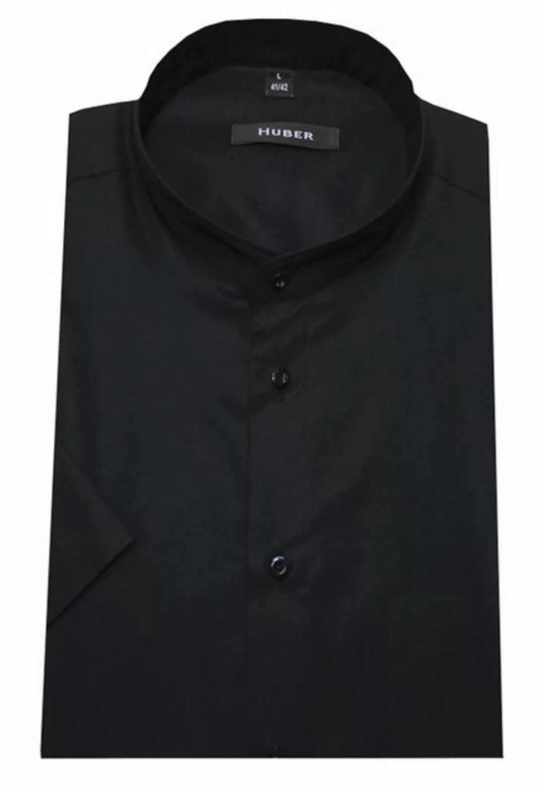 Huber Hemden Kurzarmhemd HU-0125 Stehkragen, Kurzarm, Regular Fit - gerader günstig online kaufen