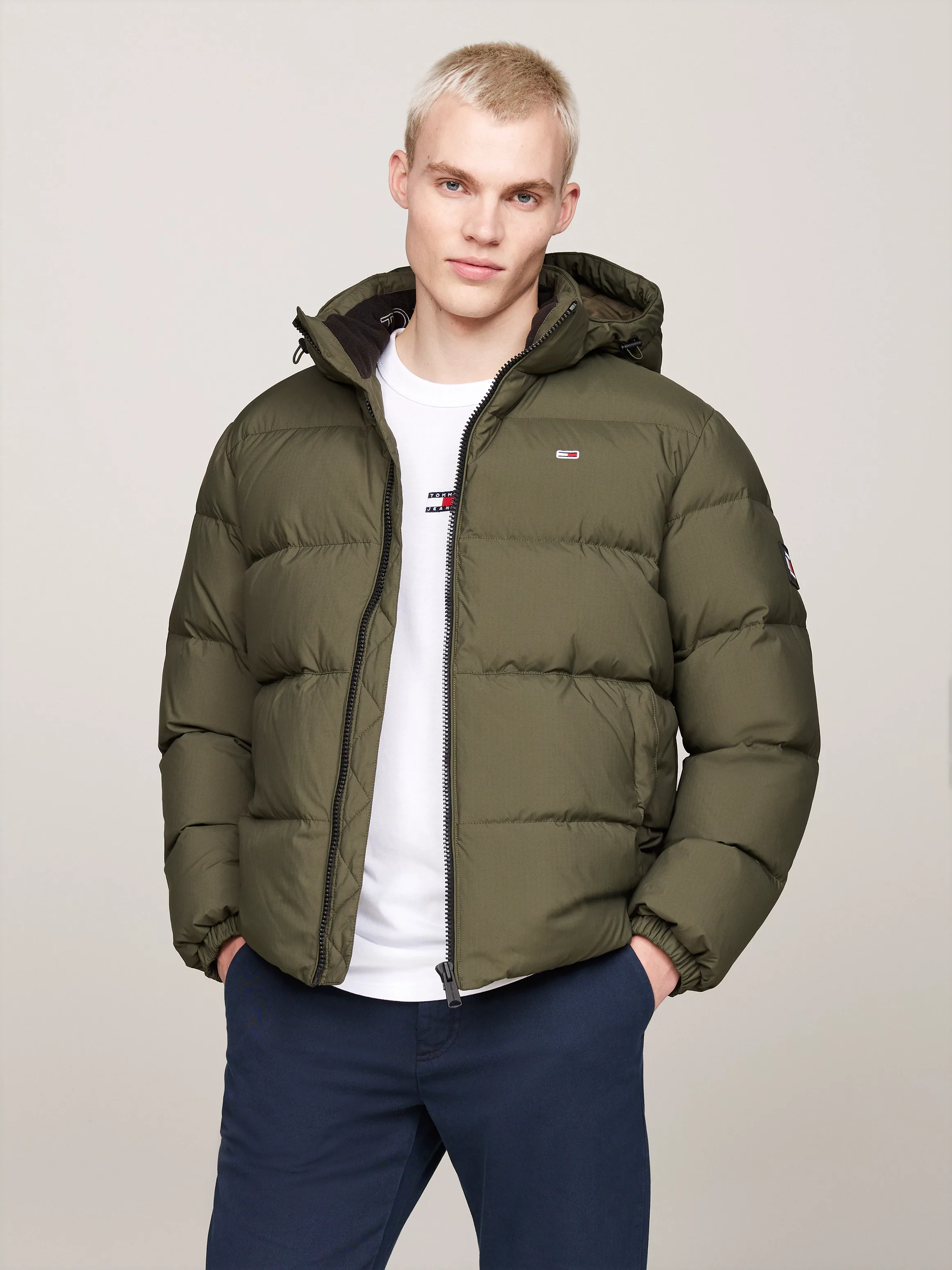 Tommy Jeans Plus Steppjacke "TJM ESSENTIAL DOWN JACKET EXT", mit Kapuze, Gr günstig online kaufen