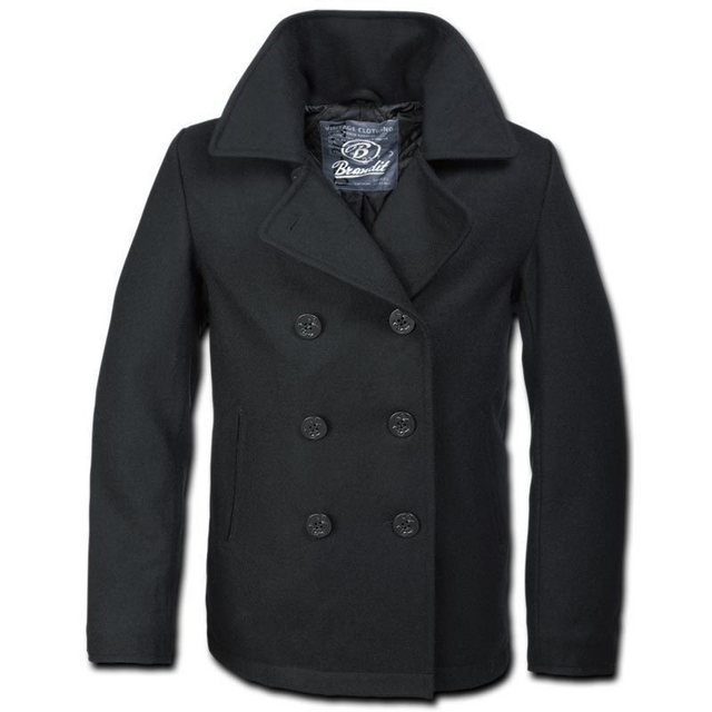 Brandit Fahrradjacke Pea Coat Jacke günstig online kaufen