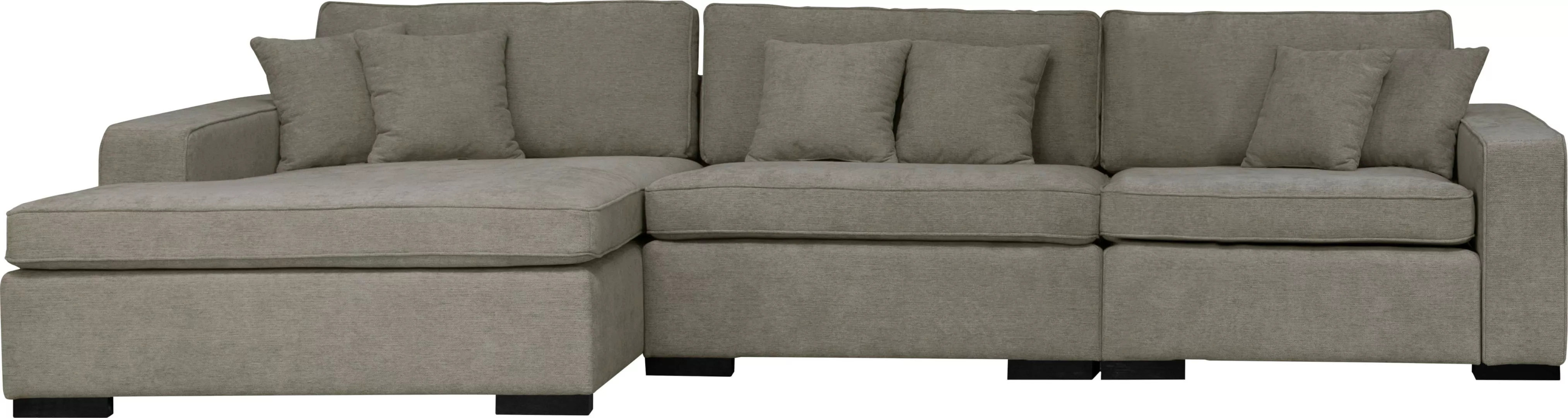 Home affaire Ottomane "Skara L-Form", Lounge-Sofa mit Federkernpolsterung, günstig online kaufen