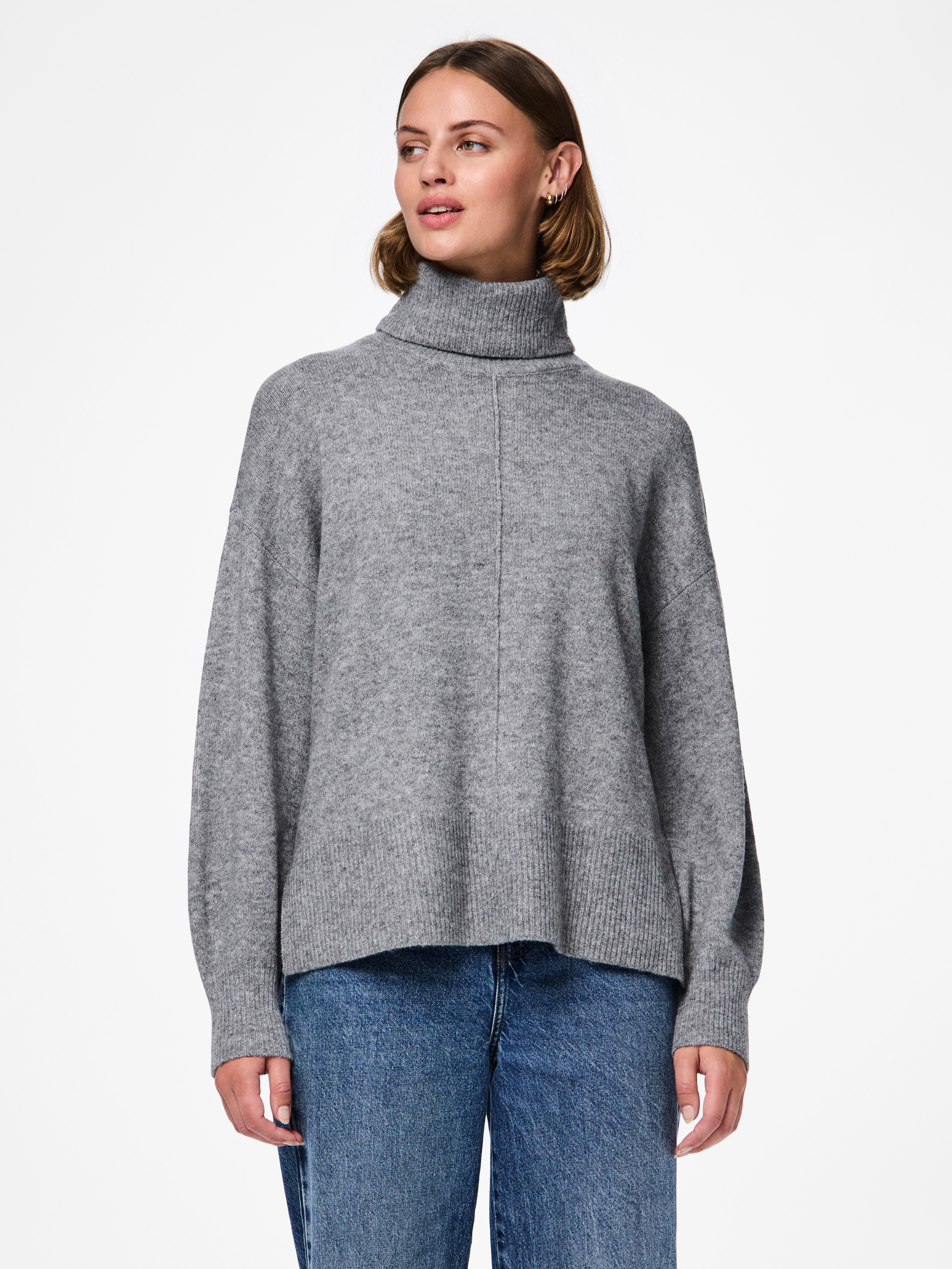 pieces Rollkragenpullover "PCMALOU LS ROLLNECK KNIT NOOS BC" günstig online kaufen