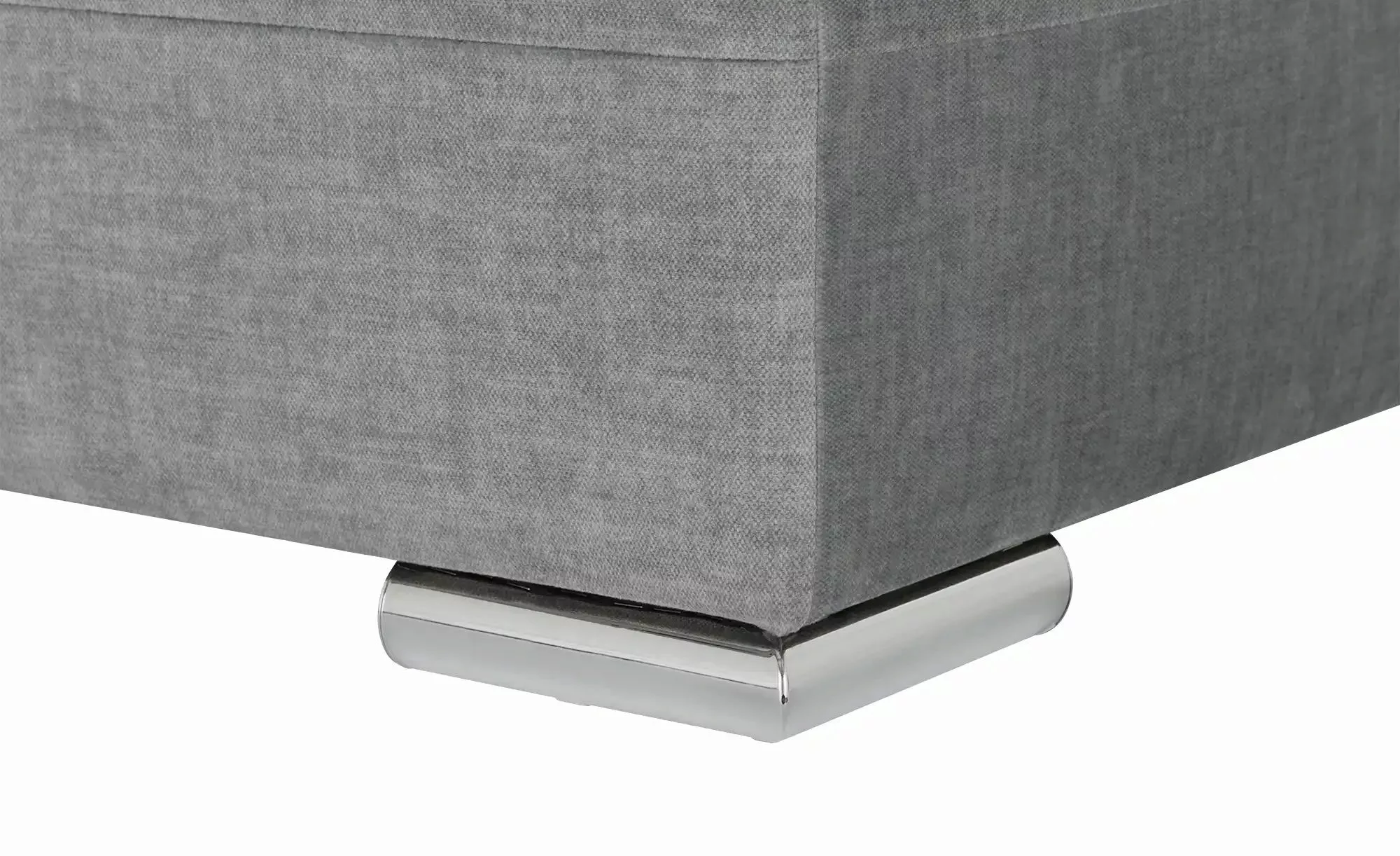 uno Boxspringbett  Aston ¦ grau ¦ Maße (cm): B: 213 H: 120 Betten > Boxspri günstig online kaufen