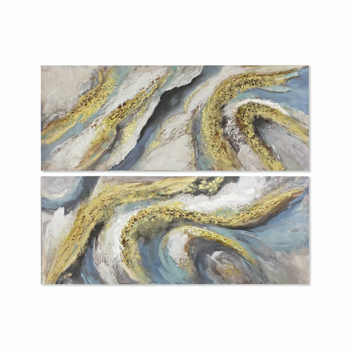 Bild Dkd Home Decor Abstrakt Moderne (150 X 3 X 60 Cm) (2 Stück) günstig online kaufen