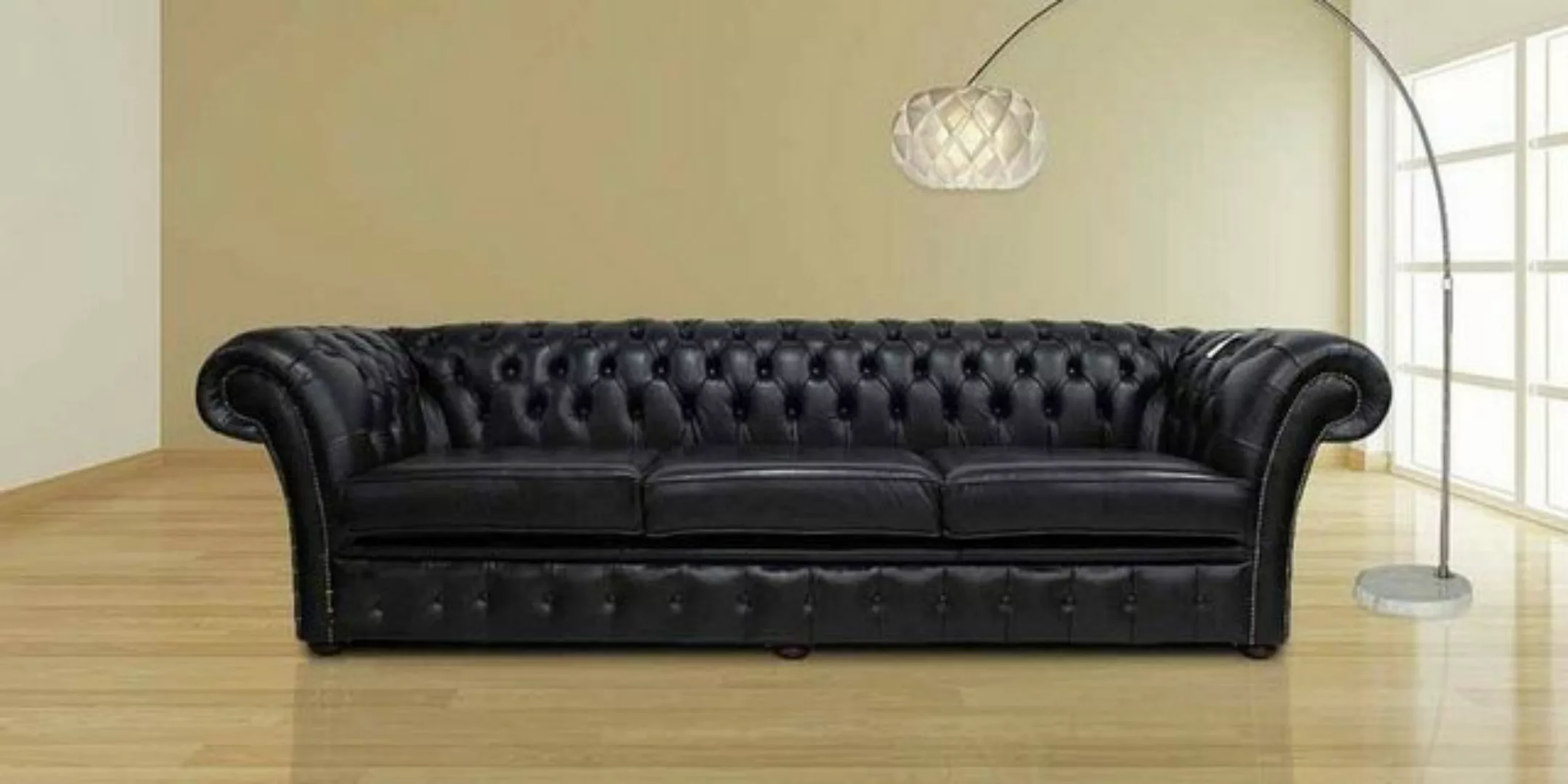 JVmoebel Chesterfield-Sofa, XXL Big Sofa Couch Chesterfield 240cm Polster günstig online kaufen