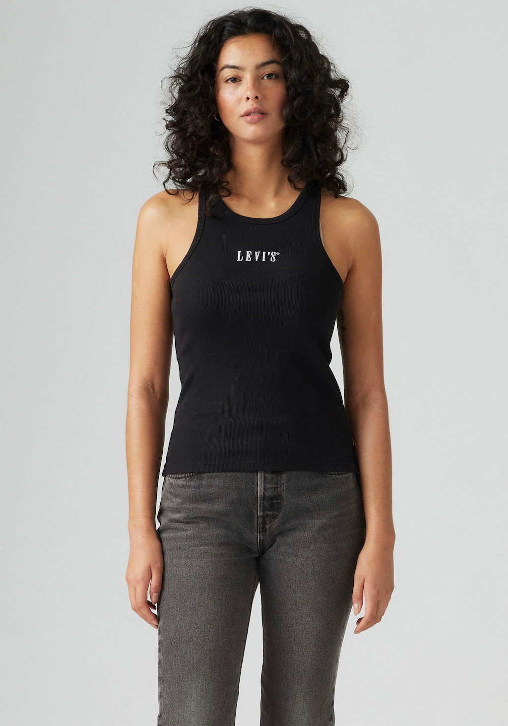 Levis Ripptanktop "GRAPHIC GEMINI", mit Logostickerei und Struktur-Optik günstig online kaufen