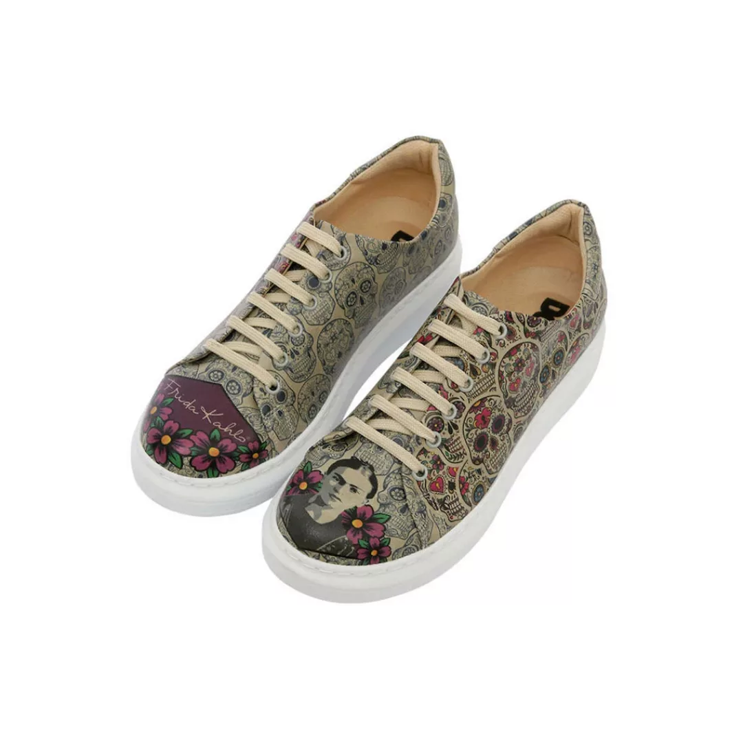 DOGO Plateausneaker "Damen Myra Remembrance Of Frida Kahlo Vegan Damen Snea günstig online kaufen