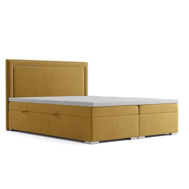 JVmoebel Bett Boxspring Design Bett Hotel Doppel Betten Luxus Polster Bettk günstig online kaufen