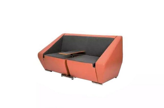 JVmoebel Sofa Büromöbel Zweisitzer Sofa Polstercouch Workstation Arbeitscou günstig online kaufen