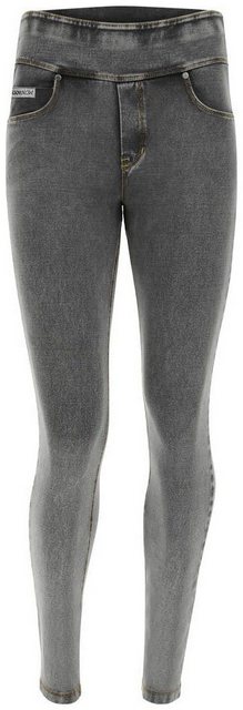 Freddy Jeansjeggings Skinny N.O.W.® Hose m. umgeschlagener Taille aus Jerse günstig online kaufen