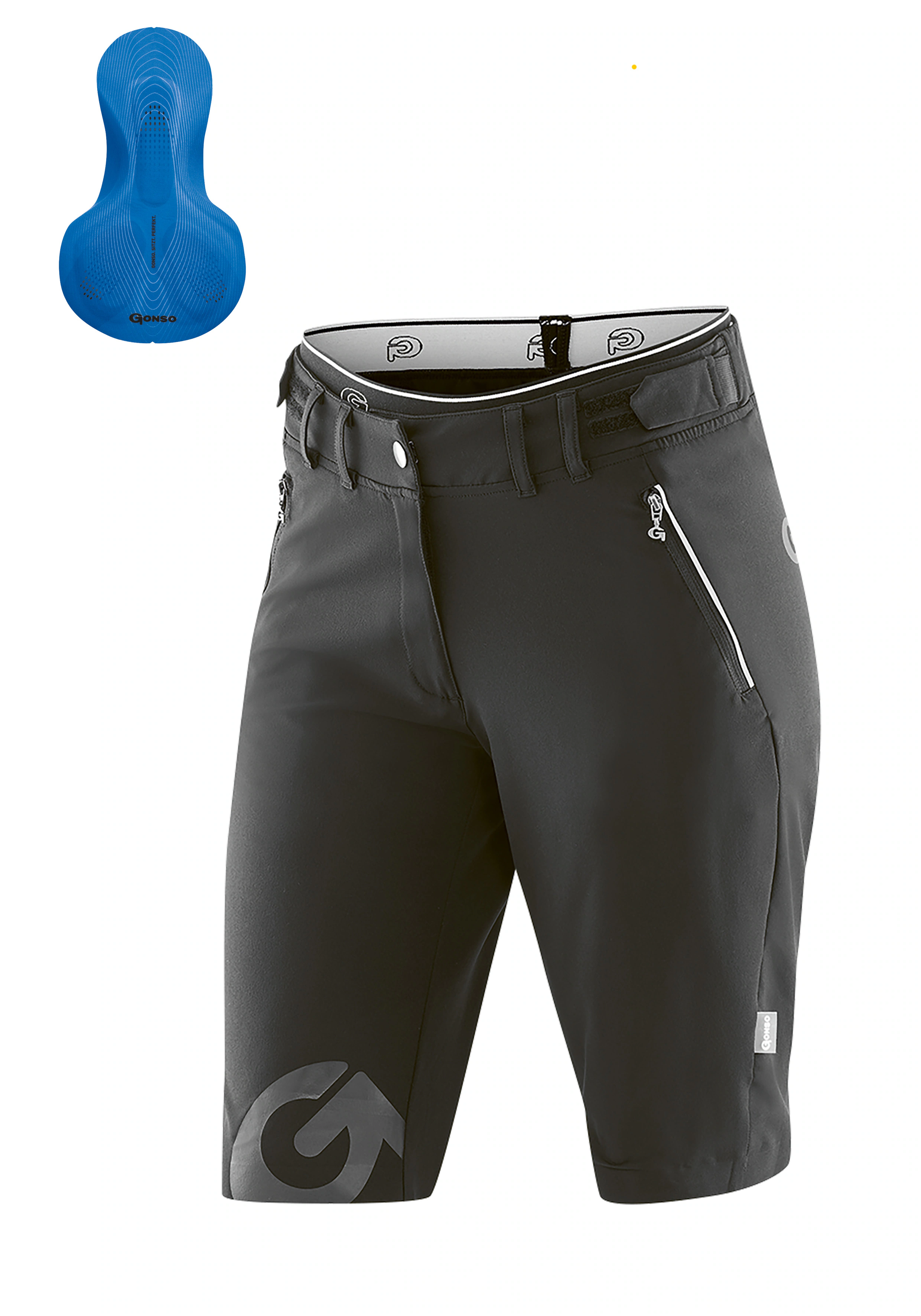 Gonso Fahrradhose "Sitivo Shorts W", Bikeshorts mit innovativem Sitzpolster günstig online kaufen