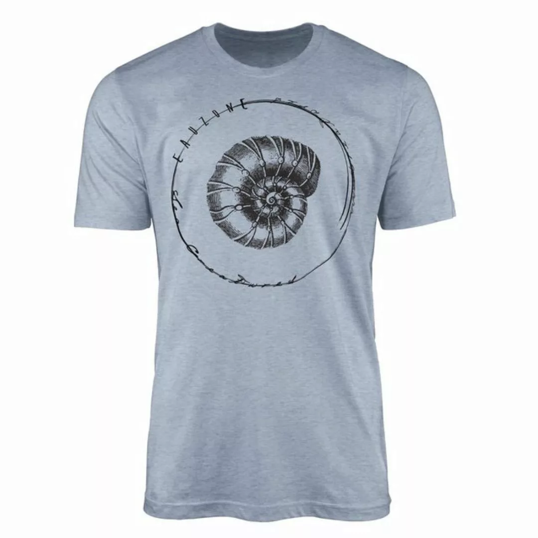 Sinus Art T-Shirt T-Shirt Tiefsee Fische - Serie: Sea Creatures, feine Stru günstig online kaufen