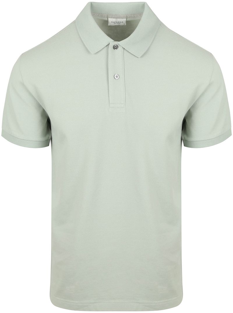 Profuomo Piqué Poloshirt Hellgrün - Größe L günstig online kaufen
