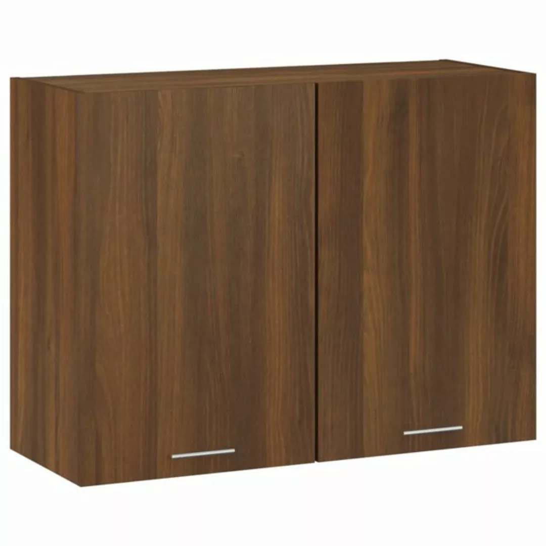 Vidaxl Hängeschrank Braun Eichen-optik 80x31x60 Cm Holzwerkstoff günstig online kaufen