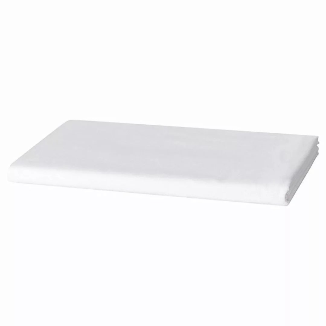 Angebot Haustuch / Betttuch / Bettlaken 150x250cm weiß ohne Gummizug 95° wa günstig online kaufen