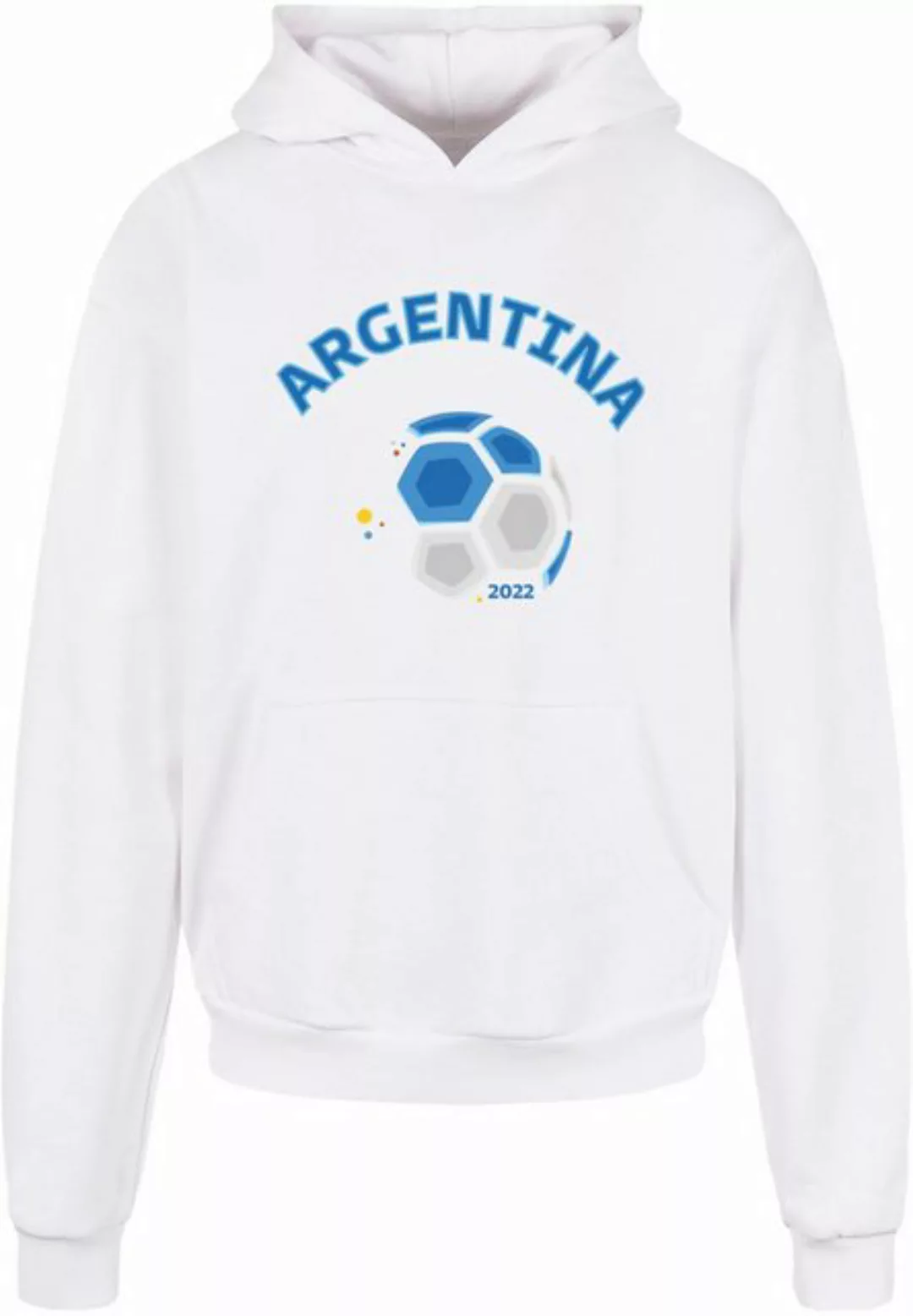 Merchcode Kapuzensweatshirt Merchcode Herren Argentina Football Dress Ultra günstig online kaufen