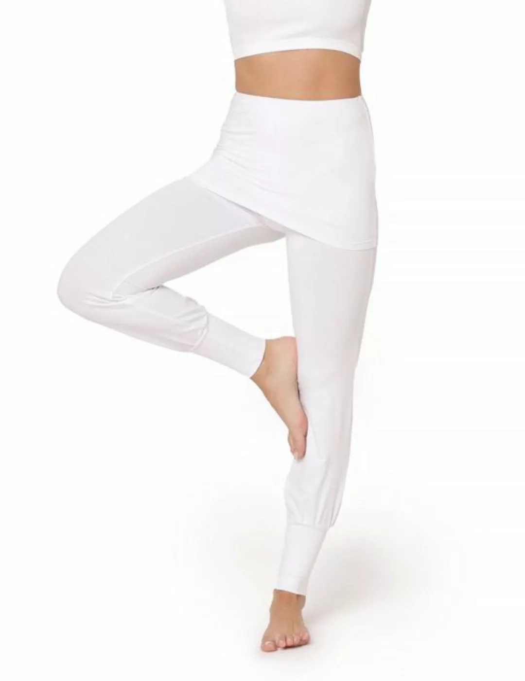 Bellivalini Leggings Damen Yogahose mit Rock Lang Trainingshose BLV50-275 ( günstig online kaufen