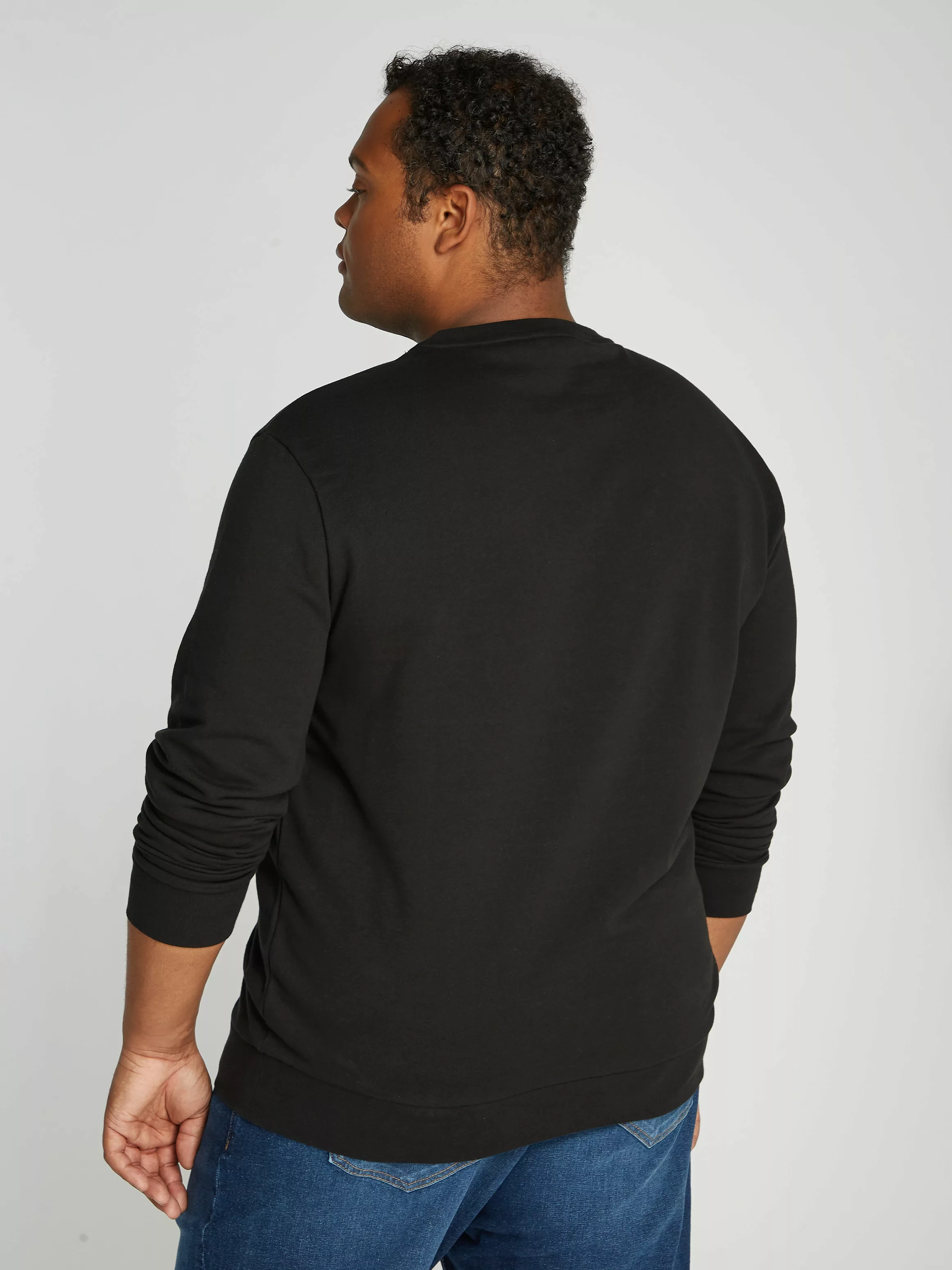 Calvin Klein Big&Tall Sweatshirt BT_OFF PLACEMENT LOGO SWEATSHIRT in großen günstig online kaufen