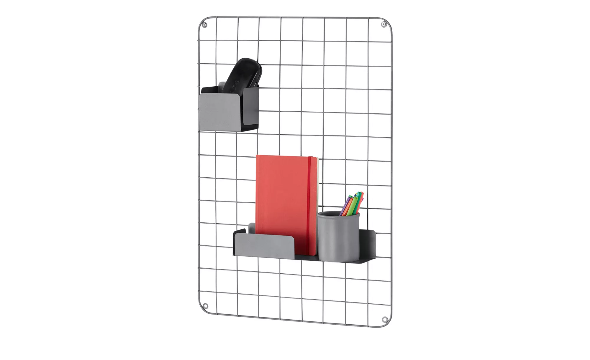 Organizer  Toppo ¦ grau ¦ Maße (cm): B: 66 H: 46 T: 9 Regale > Bücherregale günstig online kaufen