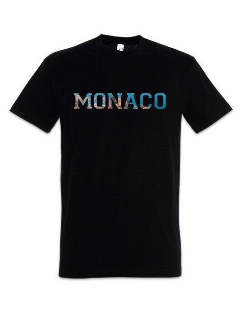 Urban Backwoods Print-Shirt Monaco Herren T-Shirt Skyline Stadt City Ville günstig online kaufen