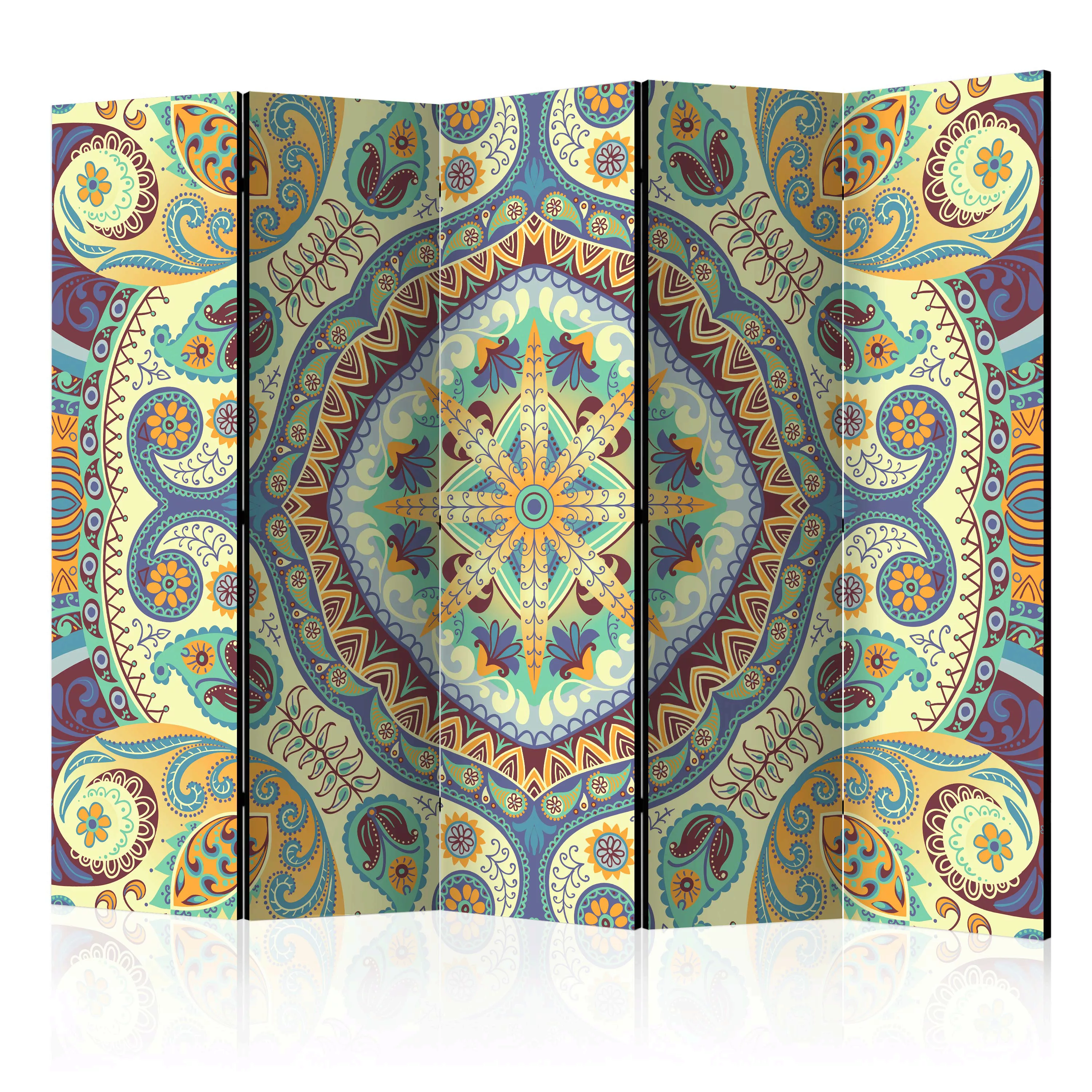 5-teiliges Paravent - Pastel Mosaic Ii [room Dividers] günstig online kaufen