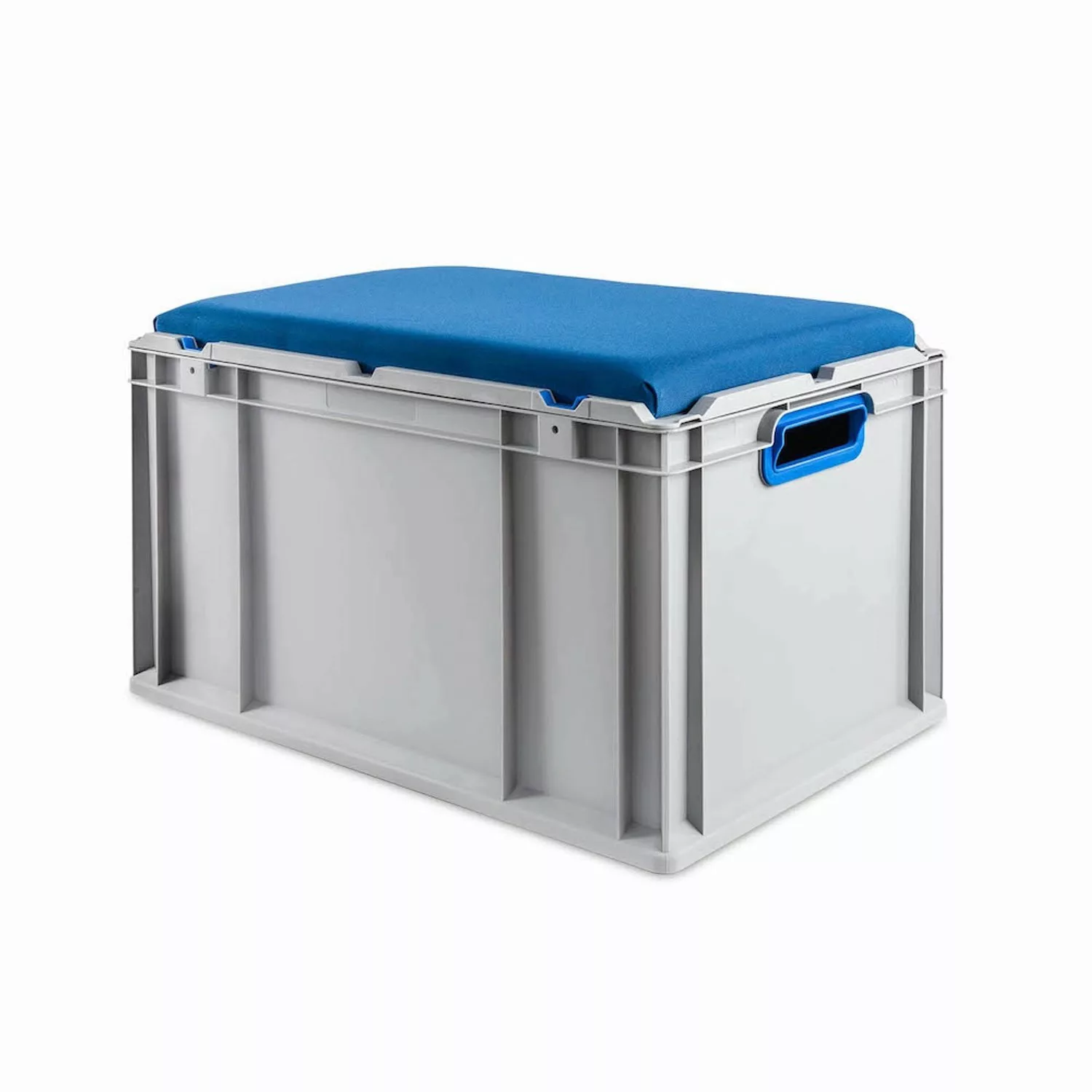 PROREGAL Eurobox NextGen Seat Box Blau HxBxT 365 x 40 x 60 cm 65 Liter Grif günstig online kaufen