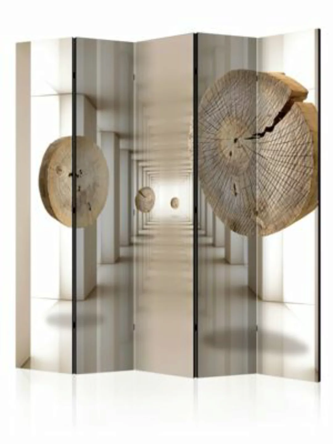 artgeist Paravent Futuristic Forest II [Room Dividers] beige-kombi Gr. 225 günstig online kaufen