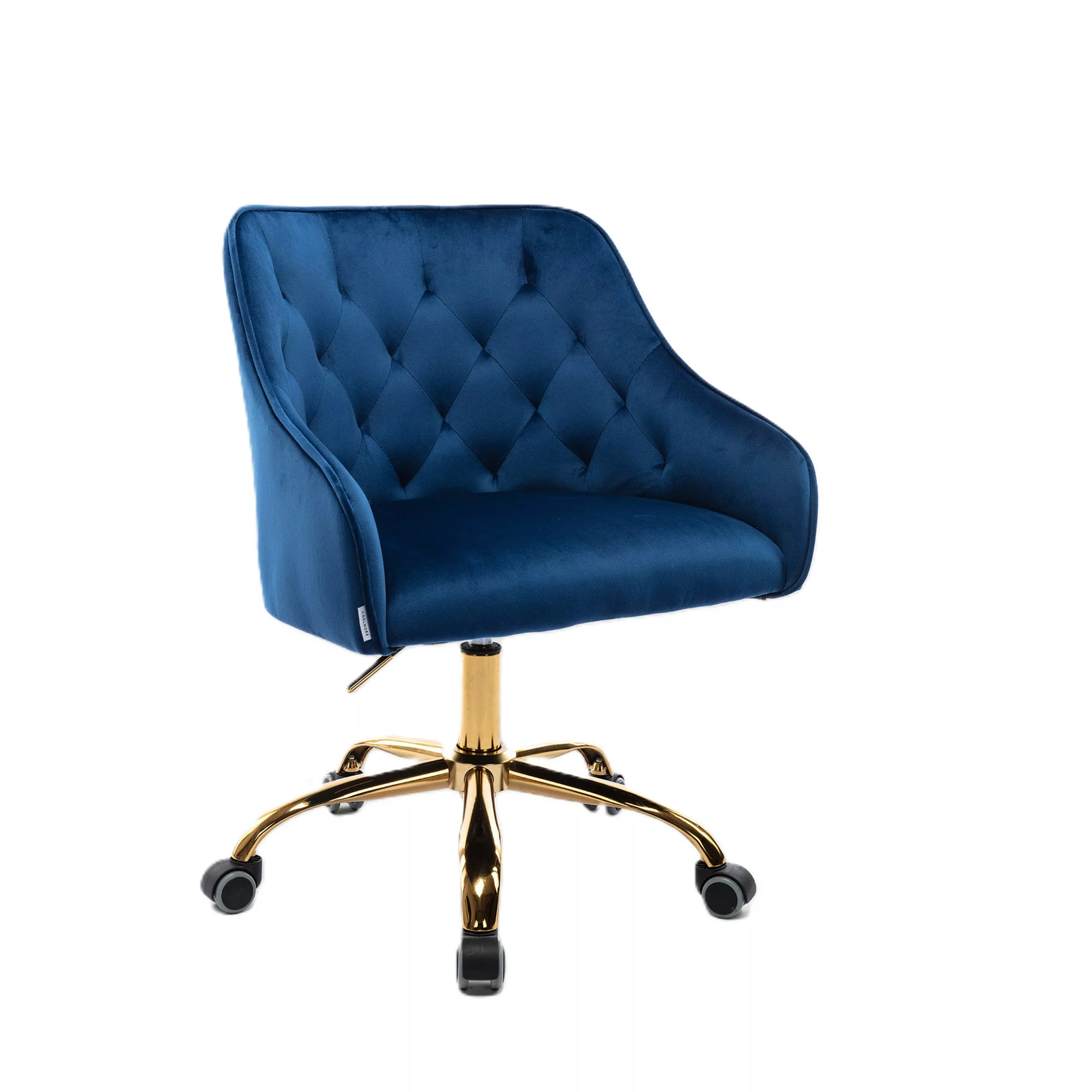 Ergonomischer Bürostuhl, höhenverstellbar, elegant und bequem, Blau günstig online kaufen