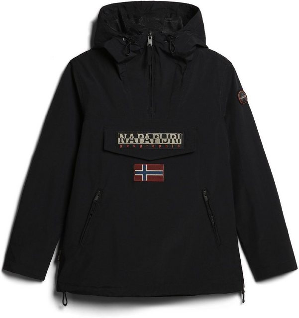 Napapijri Funktionsjacke RAINFOREST S W PKT 3 041 BLACK Markenlogo auf dem günstig online kaufen