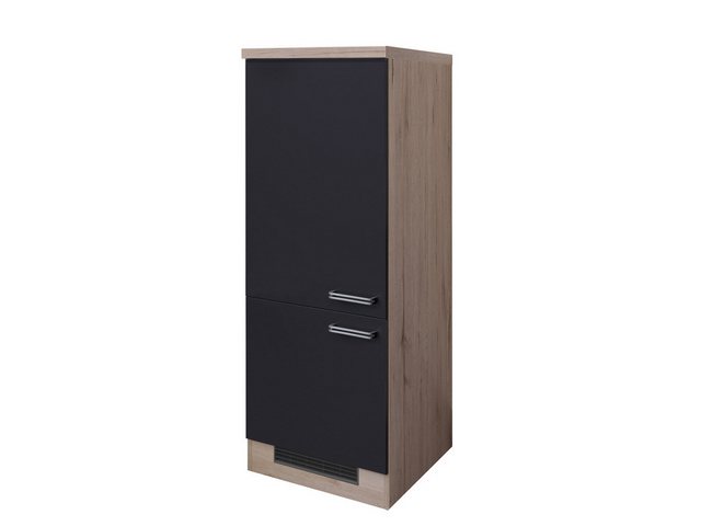 Flex-Well Hochschrank Demi Geräteumbauschrank Küche - 60 cm breit - Anthraz günstig online kaufen