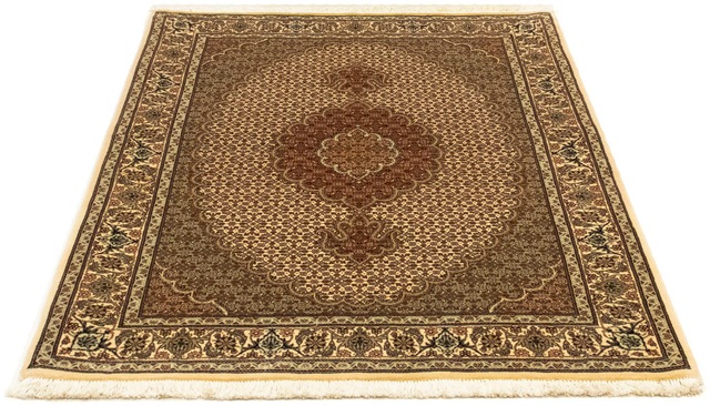 morgenland Orientteppich »Perser - Täbriz - Royal - 148 x 102 cm - beige«, günstig online kaufen