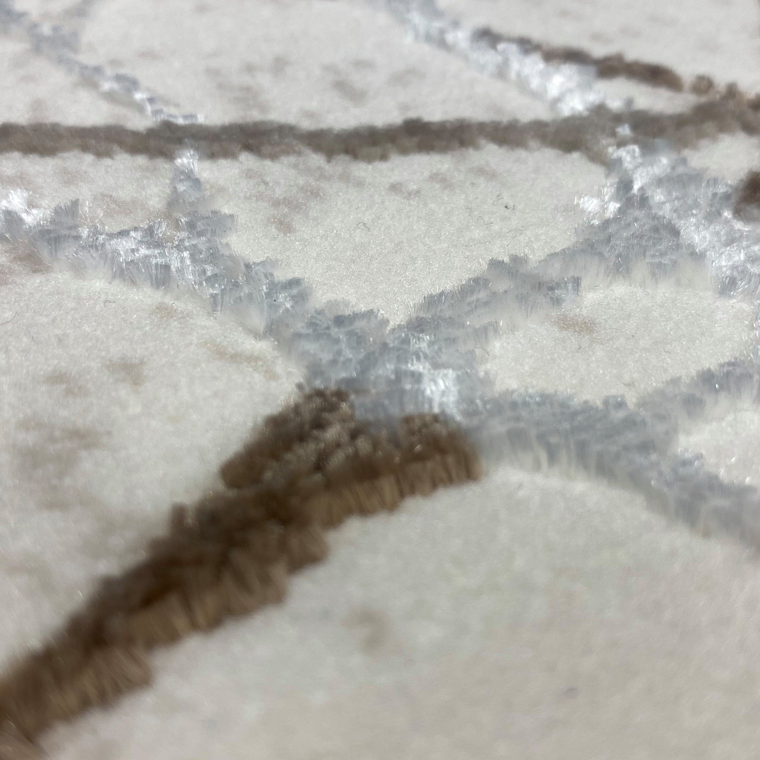 Carpetia Teppich Moderner Designerteppich mit glänzenden günstig online kaufen